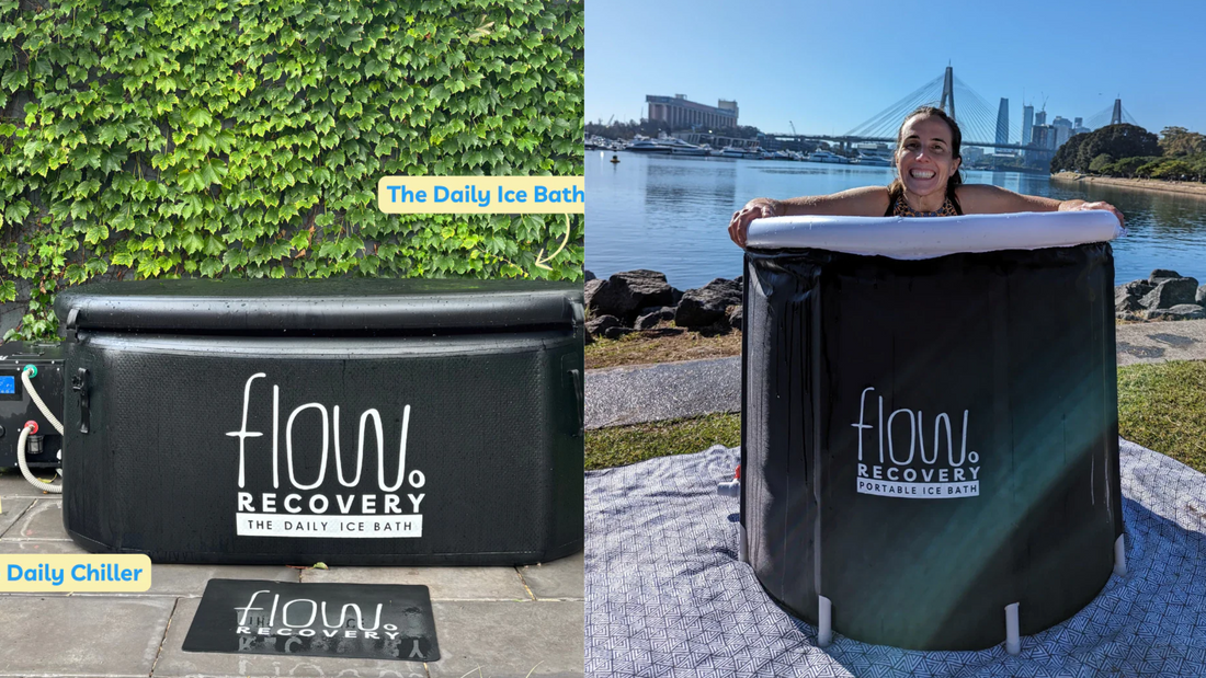 Chiller Systems vs inflatable ice bath tub