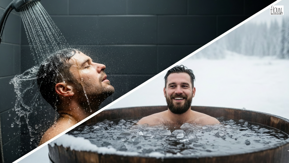 cold showers vs ice baths
