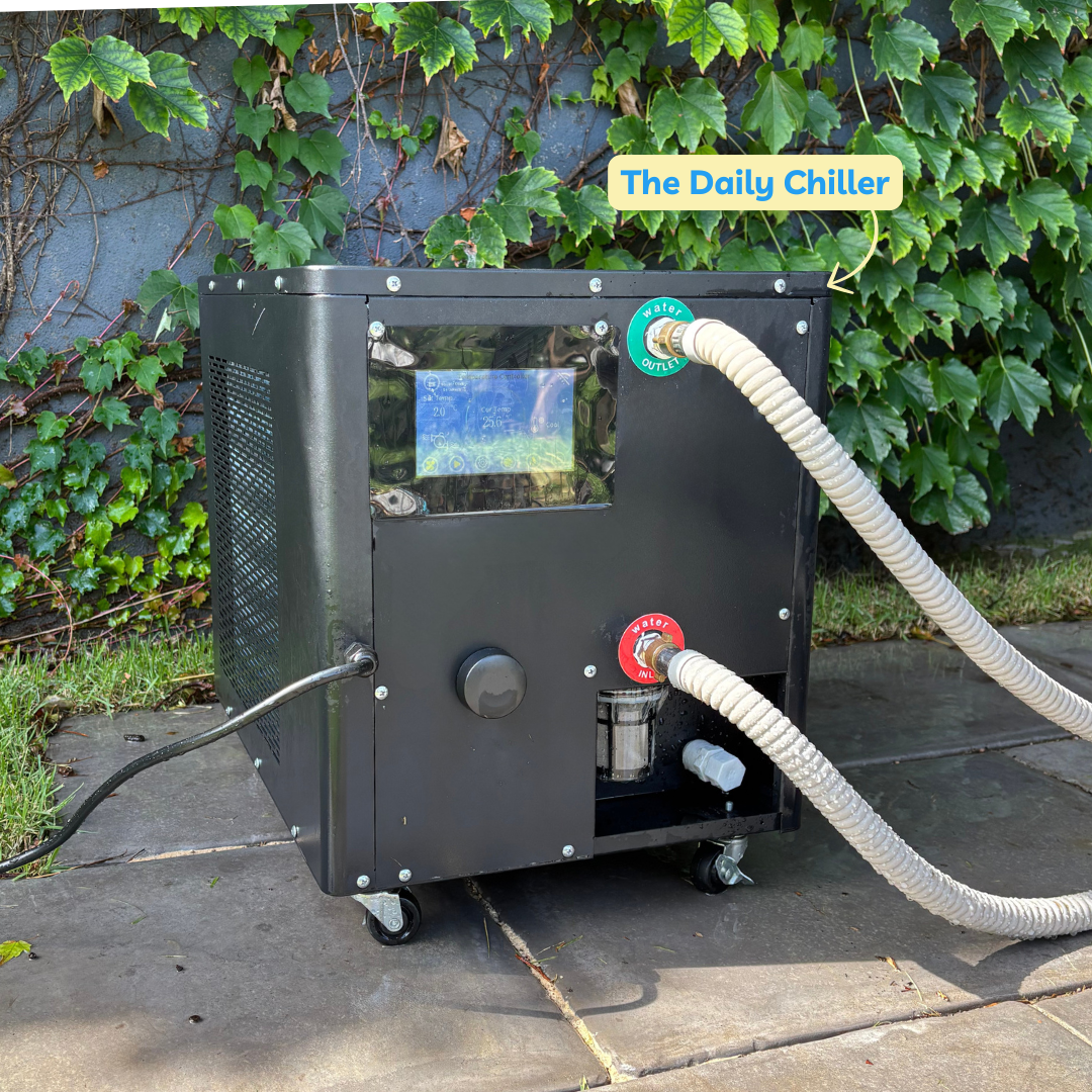 The Daily Chiller water filtration and cooling system unit.