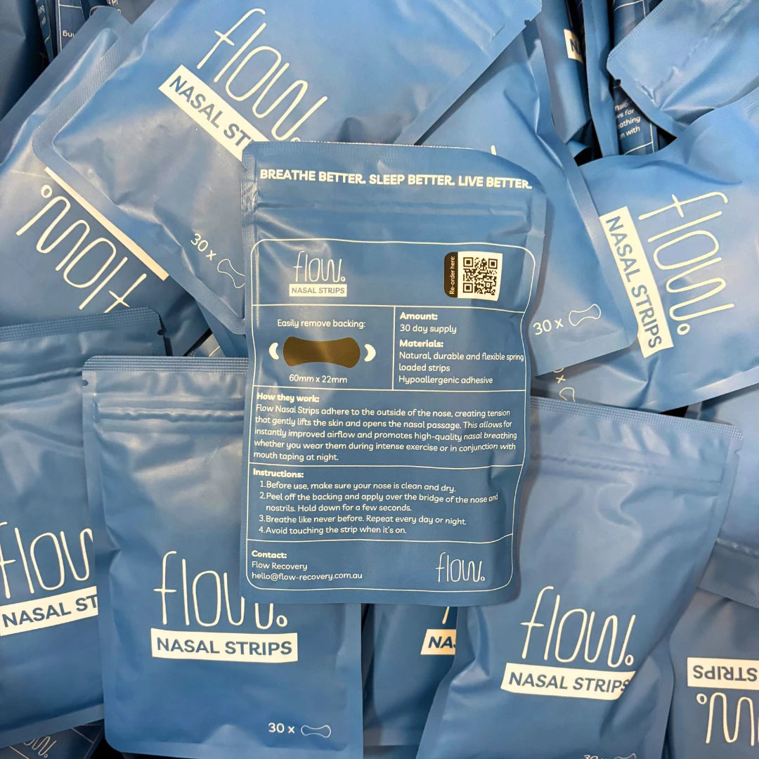 flow recovery nasal strips details