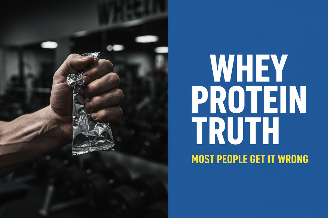 What whey protein actually does for muscle recovery – most people get this wrong – Flow Recovery Bar 21g protein