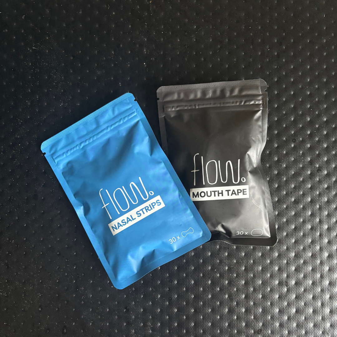 Flow Mouth Tape & Nasal Strips Combo