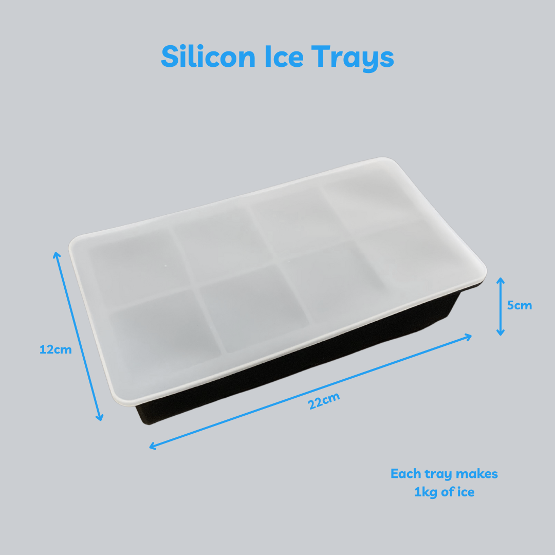 Silicone Ice Trays (3 Pack)