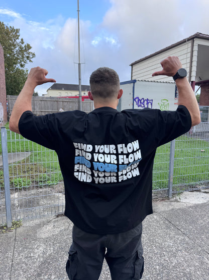 Flow Recovery × Find Your Flow Oversized Tee